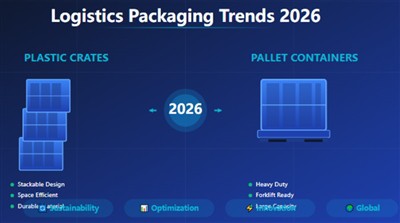 2026'yı Şekillendiren Lojistik Ambalaj Trendleri: Odak Noktasında Plastik Kas...